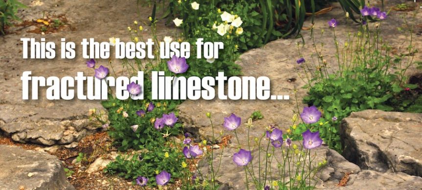 Limestone Garden - the best use for limestone