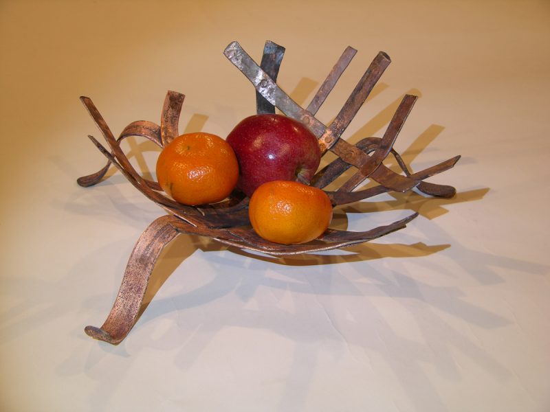 12 copper bowl working hard