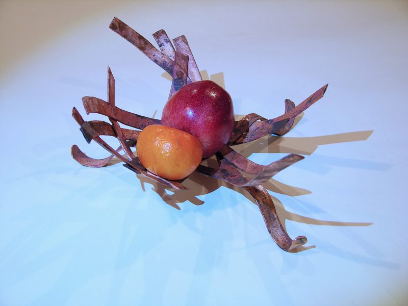 13 copper bowl at work