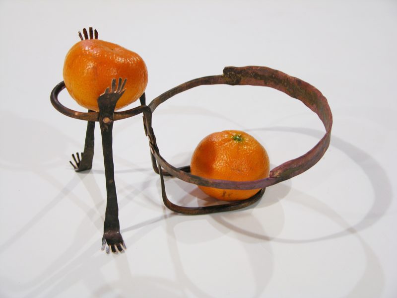 15 copper bowl for two morning oranges at work