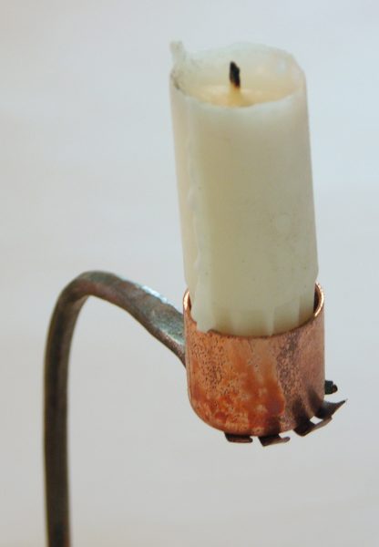 6 copper hand working hard